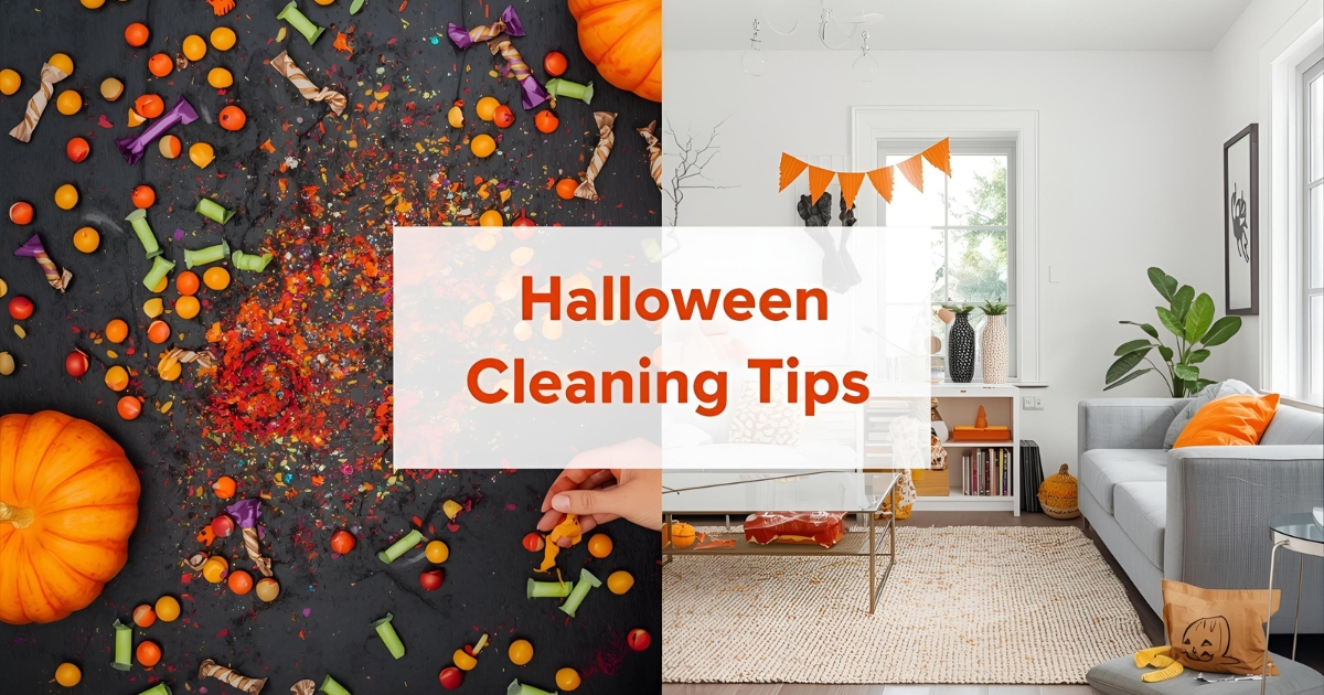 Cleaning Tips for Halloween: Keep Your Home Spooky Yet Spotless